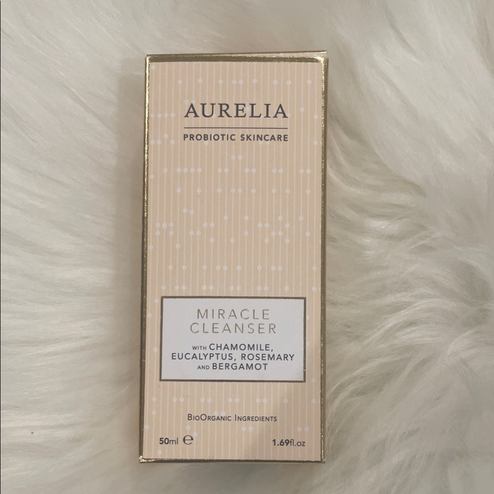Aurelia Probiotic Skincare Miracle Cleanser - Cream and Gold